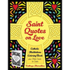 Saint Quotes on Love Catholic Meditations Coloring Book: plus Note Cards to Color - Paperback