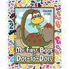 My First Book of Dot-to-Dots: Count Numbers 1-10, Connect the Dots, and Color the Picture - Preschool to Pre-K Activity Book - Preschoolers Ages 2-4 - - Paperback