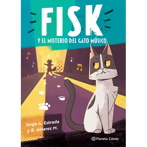 Fisk Y El Misterio del Gato Músico (Cómic) / Fisk and the Mystery of the Musical Cat (Comic Book) - Paperback