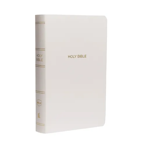 NKJV, Gift and Award Bible, Leather-Look, White, Red Letter Edition - Imitation Leather