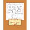 Children's Bible Stories: Noah Colouring In Book - Paperback