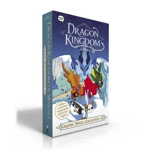 Dragon Kingdom of Wrenly Graphic Novel Collection #3 (Boxed Set): Cinder's Flame; The Shattered Shore; Legion of Lava - Paperback