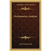 Psychometric Analysis - Hardcover