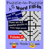 Puzzle-in-Puzzle Word Fill-In Puzzles, Volume 9: 48 Puzzles - Paperback