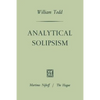 Analytical Solipsism - Paperback