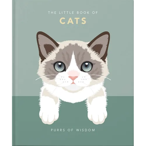 The Little Book of Cats: Purrs of Wisdom - Hardcover