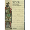 Macbeth: Vocal Score - Paperback