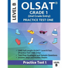 Olsat Grade 1 (2nd Grade Entry) Level B: Practice Test One Gifted and Talented Prep Grade 1 for Otis Lennon School Ability Test - Paperback