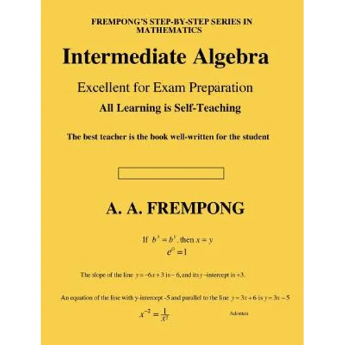 Intermediate Algebra - Hardcover