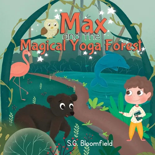 Max and the Magical Yoga Forest: An Enchanting Yoga Adventure with Activity Pages for Kids Ages 4-8 (62 pages) - Journey into Mindfulness: Puzzles, Me - Paperback