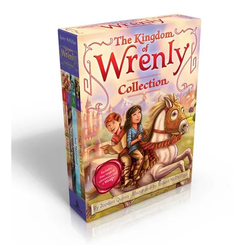The Kingdom of Wrenly Collection (Includes Four Magical Adventures and a Map!) (Boxed Set): The Lost Stone; The Scarlet Dragon; Sea Monster!; The Witc - Paperback