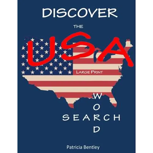 Discover the USA: Large Print Word Search - Paperback
