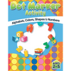 Dot Market Activity - Alphabet, Colors, Shapes, Numbers: Easy ABC Giant Jumbo Paint Dauber Activity Book For Kids, Toddler, Preschool And Kindergarten - Paperback