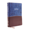 NIV, the Woman's Study Bible, Imitation Leather, Blue/Brown, Full-Color: Receiving God's Truth for Balance, Hope, and Transformation - Imitation Leather