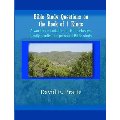 Bible Study Questions on the Book of 1 Kings: A workbook suitable for Bible classes, family studies, or personal Bible study - Paperback