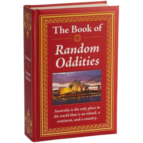 The Book of Random Oddities: Big Book of Words, Language & Etymology Fascinating Facts & Wordplay Hardcover Gift for Trivia Buffs, Word Lovers, Adults - Hardcover