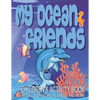 My Ocean Friends - Children's Activity Book with Coloring Pages, Mazes and More: Kids Coloring Activity Book for Kids 4 to 8 years old with 42 illustr - Paperback