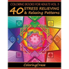 Coloring Books For Adults Volume 5: 40 Stress Relieving And Relaxing Patterns, Adult Coloring Books Series By ColoringCraze - Paperback