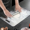 3PCS Stainless Steel Cutting Board Set Non-Slip Anti-Bacterial Kitchen Boards