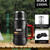 Multi-Size - Insulated Water Bottle Stainless Steel Thermos Mug Handle