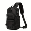 Anti-Theft Sling Bag Men Crossbody Chest Backpack USB Waterproof Travel Bag