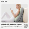 Adjustable Bed Wedge Pillow Memory Foam Backrest Reading Support Cushion
