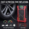 9-in-1 Portable Jump Starter with Air Compressor 12V Car Battery Booster USB LED
