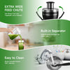 500W Centrifugal Juicer Machine 3 Speed Wide Mouth Fruit Vegetable Extractor