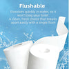 Spring Touch 4-Ply Toilet Paper Ultra Soft Strong Bath Tissue 10/20/30 Rolls Lint-Free