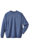 Men's 3-Pocket Fleece Sweatshirt with Raglan Seams