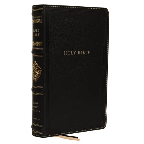 Kjv, Sovereign Collection Bible, Personal Size, Genuine Leather, Black, Red Letter Edition, Comfort Print: Holy Bible, King James Version - Leather