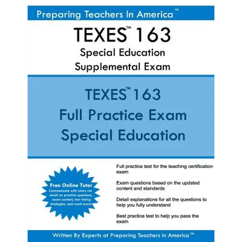 TEXES 163 Special Education Supplemental Exam: TEXES 163 Exam - Paperback