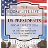 The Complete List of US Presidents from 1789 to 2016 - US History Kids Book Children's American History - Hardcover