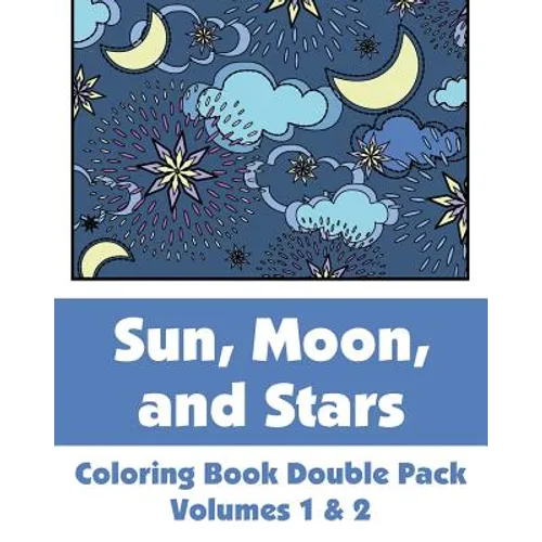 Sun, Moon, and Stars Coloring Book Double Pack (Volumes 1 & 2) - Paperback
