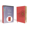 Niv, Premium Gift Bible, Youth Edition, Leathersoft, Coral, Red Letter Edition, Comfort Print: The Perfect Bible for Any Gift-Giving Occasion - Imitation Leather