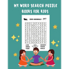 My Word Search Puzzle Books For Kids: 60 Large Print Word Search Puzzles, Wordsearch Kids Activity Workbooks, Ages 6 7 8 9 -12 - Paperback