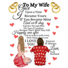 To My Wife Once Upon A Time I Became Yours & You Became Mine And We'll Stay Together Through Both The Tears & Laughter: 20th Anniversary Gifts For Wif - Paperback