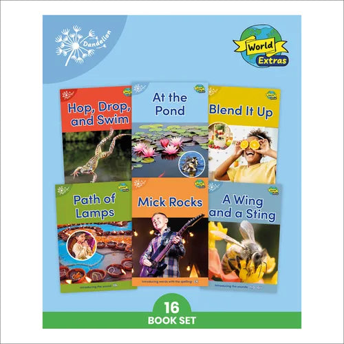 Phonic Books Dandelion World Extras Stages 8-15 - Paperback