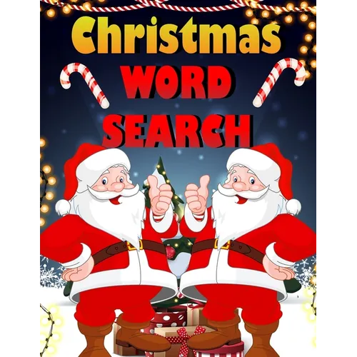 Christmas word search.: Easy Large Print Puzzle Book for Adults, Kids & Everyone for the 25 Days of Christmas. - Paperback