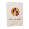 Life in Christ Bible: Discovering, Believing, and Rejoicing in Who God Says You Are (Nkjv, Hardcover, Red Letter, Comfort Print) - Hardcover