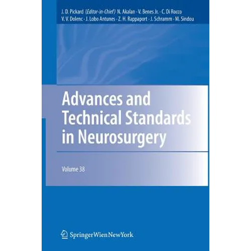 Advances and Technical Standards in Neurosurgery - Paperback