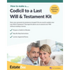Codicil to a Last Will & Testament Kit: Make a Codicil to Your Last Will in Minutes - Paperback