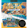 Beautiful Beaches Coloring Book: Color Famous Scenes from Coastal Destinations in the Whimsical Style of Folk Artist Eric Dowdle - Paperback