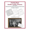 Family Maps of Bradley County, Arkansas - Paperback