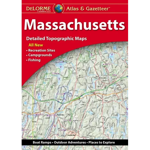 Delorme Atlas & Gazetteer Massachusetts