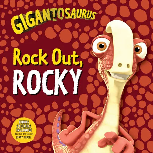 Gigantosaurus: Rock Out, Rocky: (A Dinosaur Adventure Book about Friendship and Teamwork for Toddlers, Preschoolers, and Kids Ages 3-7 - Includes Stic - Paperback