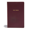 CSB Gift & Award Bible, Burgundy - Imitation Leather