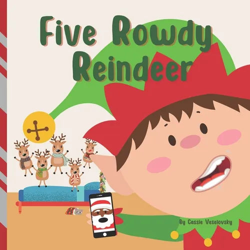 Five Rowdy Reindeer - Paperback
