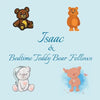 Isaac & Bedtime Teddy Bear Fellows: Short Goodnight Story for Toddlers - 5 Minute Good Night Stories to Read - Personalized Baby Books with Your Child - Paperback
