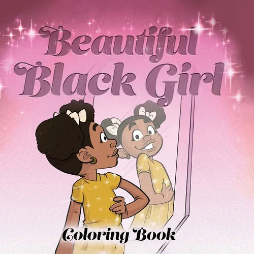 Beautiful Black Girl Coloring Book - Paperback